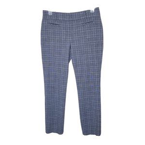 Calvin Klein Glen Plaid Trouser Pants Women Size 8